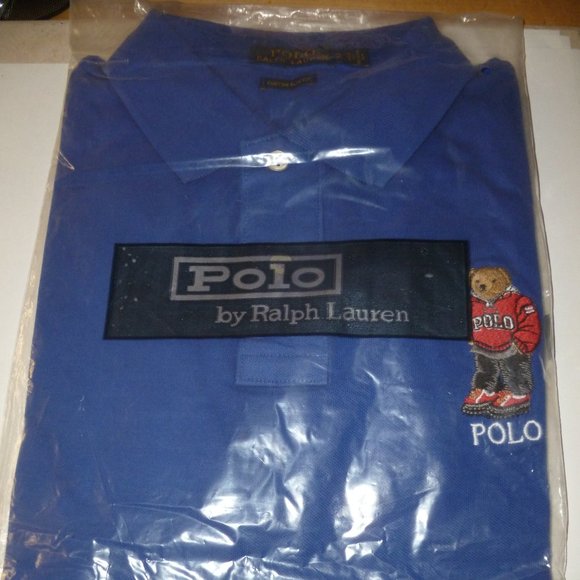 NWOT POLO RALPH LAUREN BEAR CUSTOM SLIM FIT POLO - Picture 2 of 4